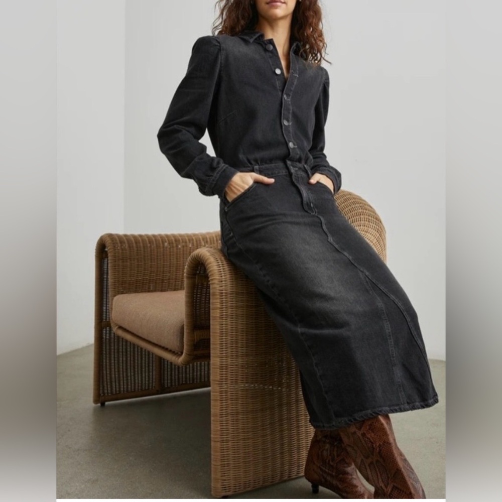 Rails dark Jean dress